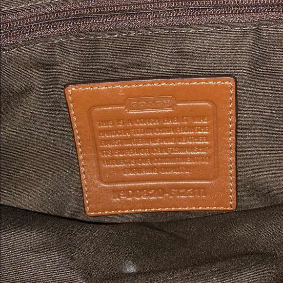 Coach brown shoulder bag 🤎 - Picture 7 of 8